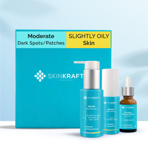 SkinKraft Customized Dark Spot Removal Kit For Slightly Oily Skin